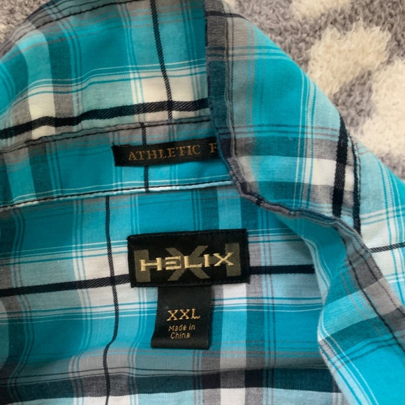 Men’s Helix casual button down shirt - Picture 4 of 4